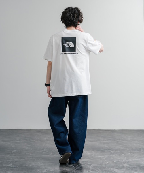 THE NORTH FACE(ザノースフェイス)の「THE NORTH FACE ザ・ノースフェイス EVO BOX NSE REG SS TEE バックプリントクルーネック半袖Tシャツ(Tシャツ/カットソー・メンズ・ホワイト/ネイビー/ブラック/サンドベージュ・L/M/XL)」の9枚目の写真
