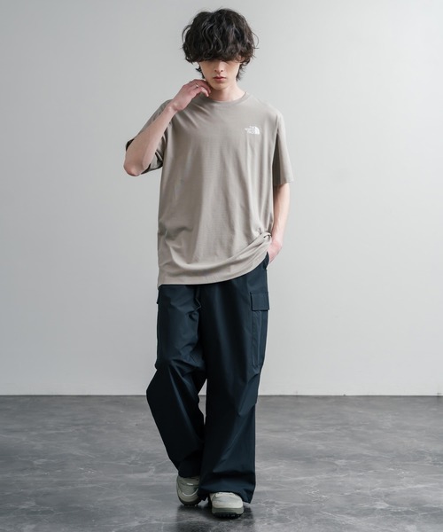 THE NORTH FACE(ザノースフェイス)の「THE NORTH FACE ザ・ノースフェイス EVO BOX NSE REG SS TEE バックプリントクルーネック半袖Tシャツ(Tシャツ/カットソー・メンズ・ホワイト/ネイビー/ブラック/サンドベージュ・L/M/XL)」の18枚目の写真