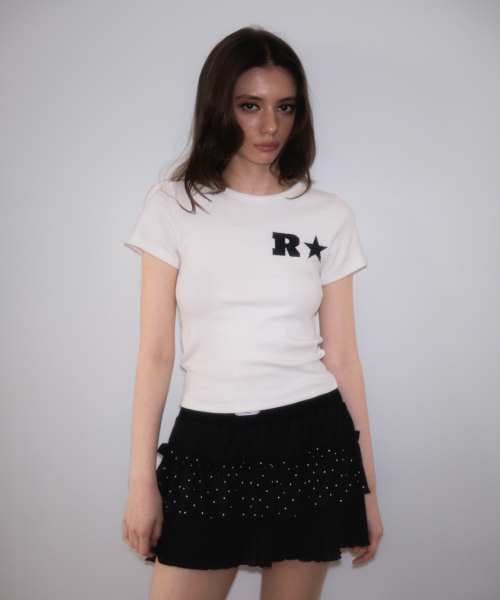 ROSEFRANTZ（ロゼフランツ）の「Cancan Frill Mini Skirt [Black]（スカート・レディース・ブラック・OS）」の7枚目の写真