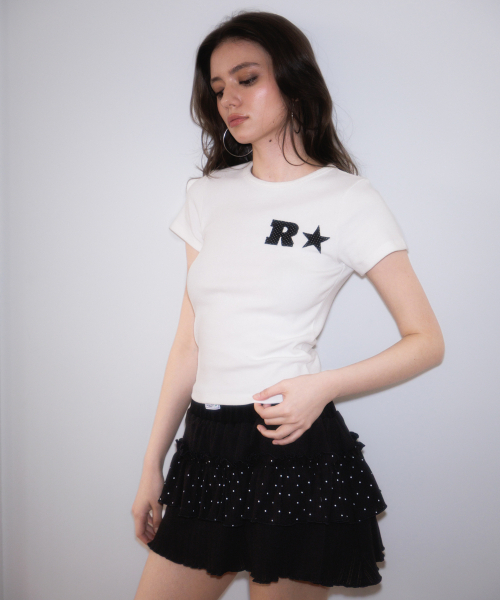 ROSEFRANTZ（ロゼフランツ）の「Cancan Frill Mini Skirt [Black]（スカート・レディース・ブラック・OS）」の8枚目の写真