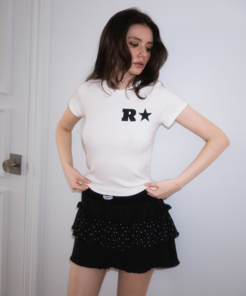 ROSEFRANTZ（ロゼフランツ）の「Cancan Frill Mini Skirt [Black]（スカート・レディース・ブラック・OS）」の11枚目の写真