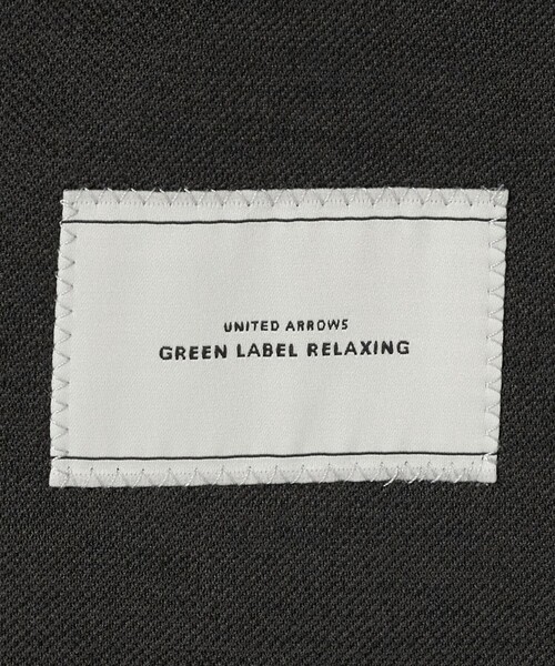 green label relaxing(グリーンレーベルリラクシング)の「A+ air オックスジャージ 2B スタンダード セットアップ ジャケット -ウォッシャブル・ストレッチ・通気性-(テーラードジャケット・メンズ・ダークグレー/ネイビー・M/S/L/XL)」の10枚目の写真