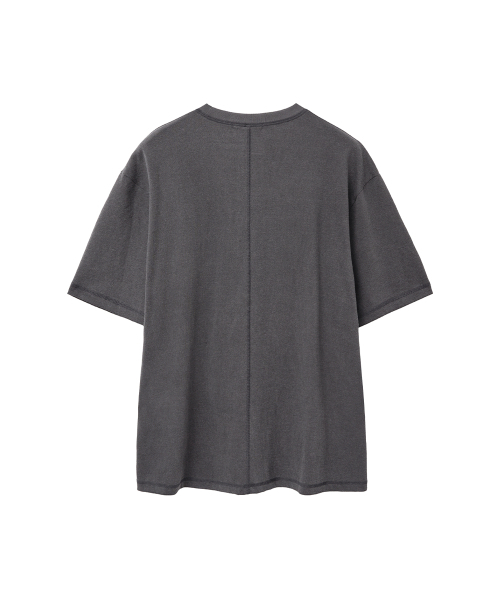 MISEKISEOUL MEN(ミセキソウルメンズ)の「MSKM short sleeve CHARCOAL(Tシャツ/カットソー・メンズ・その他・1/2/3)」の3枚目の写真