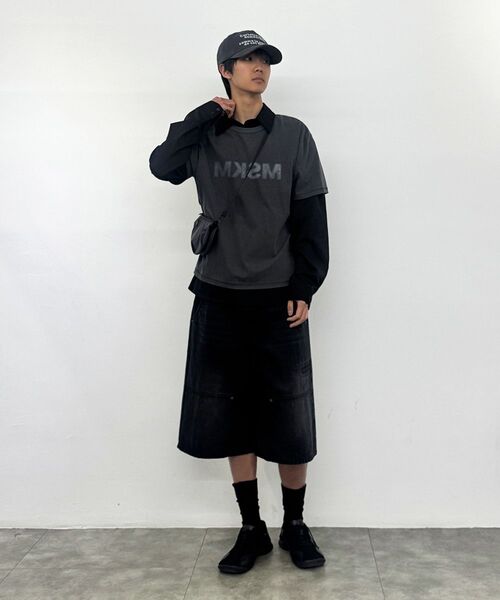 MISEKISEOUL MEN(ミセキソウルメンズ)の「MSKM short sleeve CHARCOAL(Tシャツ/カットソー・メンズ・その他・1/2/3)」の4枚目の写真