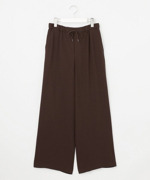 J.PRESS Ladies（J.プレス レディス）の「【セットアップ対応・人気素材】Light ジョーゼット イージー パンツ（その他パンツ・レディース・ダークブラウン系/ブラック系/ネイビー系・S/XS/XXS）」の21枚目の写真