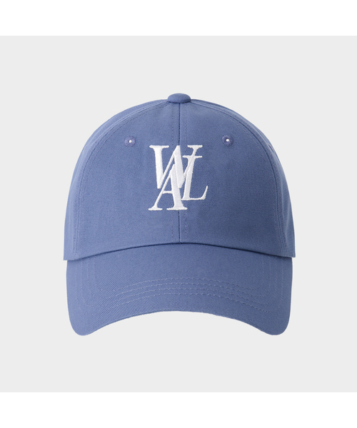 WOOALONG(ウアロン)の「シグネチャーロゴボールキャップ(8色)(キャップ・レディース・ピンク/ネイビー/スカイブルー/ブラック/サンドベージュ/ライトグリーン/ブラック×ブラック/チャコール/ワイン/ライトピンク/ダークブルー・SMALL/MEDIUM)」の9枚目の写真