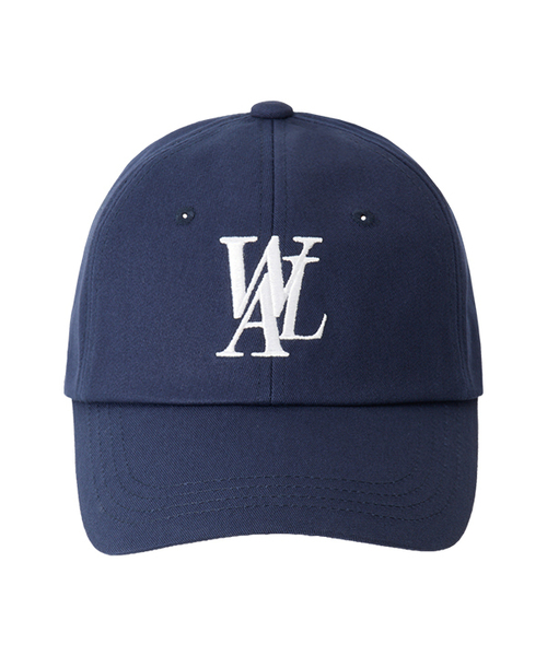 WOOALONG(ウアロン)の「シグネチャーロゴボールキャップ(8色)(キャップ・レディース・ピンク/ネイビー/スカイブルー/ブラック/サンドベージュ/ライトグリーン/ブラック×ブラック/チャコール/ワイン/ライトピンク/ダークブルー・SMALL/MEDIUM)」の8枚目の写真