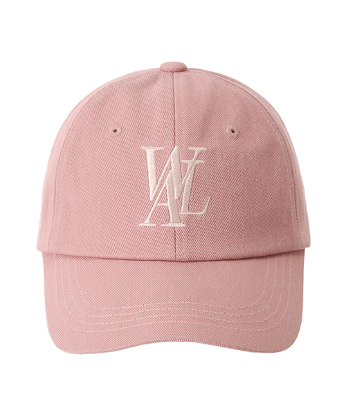 WOOALONG(ウアロン)の「シグネチャーロゴボールキャップ(8色)(キャップ・レディース・ピンク/ネイビー/スカイブルー/ブラック/サンドベージュ/ライトグリーン/ブラック×ブラック/チャコール/ワイン/ライトピンク/ダークブルー・SMALL/MEDIUM)」の10枚目の写真