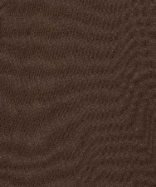 GEORGE'S(ジョージズ)の「ミニ裏毛ハーフスリーブカーディガン(カーディガン/ボレロ・レディース・レッド/ブラウン/杢グレー・FREE)」の4枚目の写真