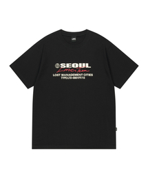 LMC（ ）の「SEOUL SERIES LOGO TEE black（Tシャツ/カットソー）」