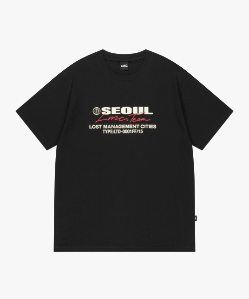 LMCの「SEOUL SERIES LOGO TEE black(Tシャツ/カットソー・メンズ・その他・SMALL/MEDIUM/LARGE/X-LARGE)」の4枚目の写真