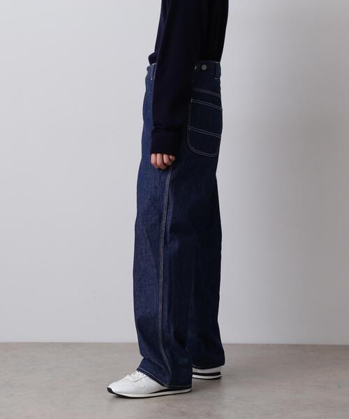 Y(ワイ)の「Y / 13oz ORGANIC COTTON DENIM PAINTER PANTS(デニムパンツ・メンズ・ネイビー/ホワイト・MEDIUM/SMALL/LARGE)」の7枚目の写真