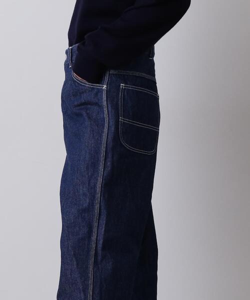 Y(ワイ)の「Y / 13oz ORGANIC COTTON DENIM PAINTER PANTS(デニムパンツ・メンズ・ネイビー/ホワイト・MEDIUM/SMALL/LARGE)」の10枚目の写真