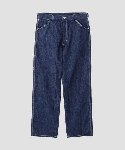 Y(ワイ)の「Y / 13oz ORGANIC COTTON DENIM PAINTER PANTS(デニムパンツ・メンズ・ネイビー/ホワイト・MEDIUM/SMALL/LARGE)」の12枚目の写真