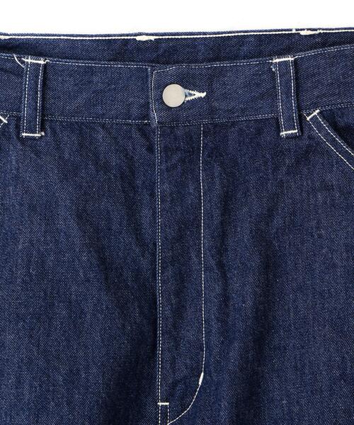 Y(ワイ)の「Y / 13oz ORGANIC COTTON DENIM PAINTER PANTS(デニムパンツ・メンズ・ネイビー/ホワイト・MEDIUM/SMALL/LARGE)」の13枚目の写真