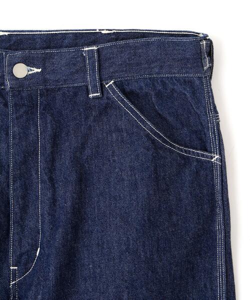 Y(ワイ)の「Y / 13oz ORGANIC COTTON DENIM PAINTER PANTS(デニムパンツ・メンズ・ネイビー/ホワイト・MEDIUM/SMALL/LARGE)」の15枚目の写真