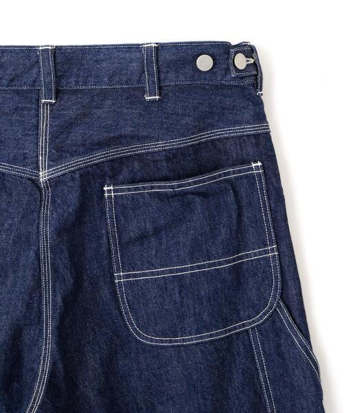 Y(ワイ)の「Y / 13oz ORGANIC COTTON DENIM PAINTER PANTS(デニムパンツ・メンズ・ネイビー/ホワイト・MEDIUM/SMALL/LARGE)」の18枚目の写真