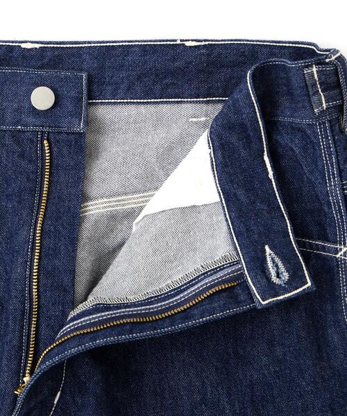 Y(ワイ)の「Y / 13oz ORGANIC COTTON DENIM PAINTER PANTS(デニムパンツ・メンズ・ネイビー/ホワイト・MEDIUM/SMALL/LARGE)」の20枚目の写真