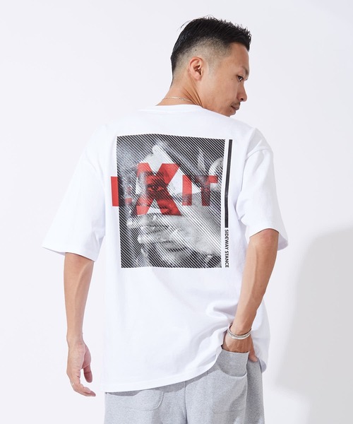 En serio TOKYO（エンソリオトーキョー）の「【SIDEWAYSTANCE】ハッチンググラフィック半袖Tシャツ 70811（Tシャツ/カットソー・メンズ・ブラック/ホワイト/アッシュ・SMALL/MEDIUM/LARGE/X-LARGE）」の22枚目の写真