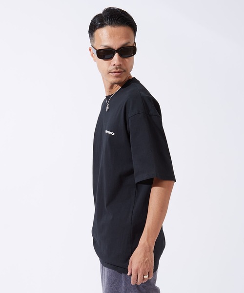 En serio TOKYO（エンソリオトーキョー）の「【SIDEWAYSTANCE】ハッチンググラフィック半袖Tシャツ 70811（Tシャツ/カットソー・メンズ・ブラック/ホワイト/アッシュ・SMALL/MEDIUM/LARGE/X-LARGE）」の5枚目の写真