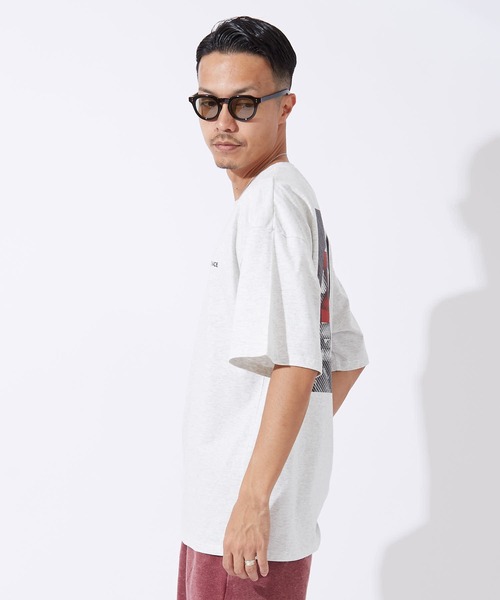 En serio TOKYO（エンソリオトーキョー）の「【SIDEWAYSTANCE】ハッチンググラフィック半袖Tシャツ 70811（Tシャツ/カットソー・メンズ・ブラック/ホワイト/アッシュ・SMALL/MEDIUM/LARGE/X-LARGE）」の9枚目の写真