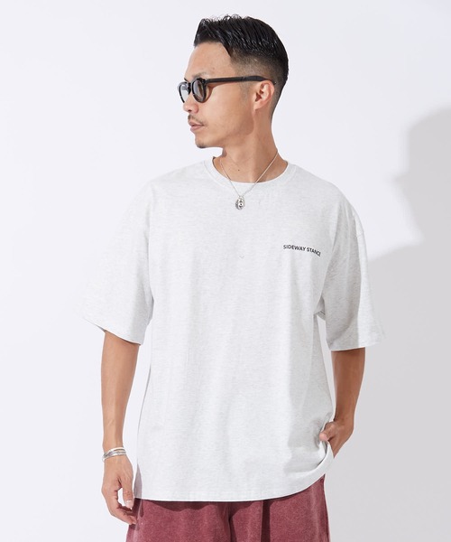 En serio TOKYO（エンソリオトーキョー）の「【SIDEWAYSTANCE】ハッチンググラフィック半袖Tシャツ 70811（Tシャツ/カットソー・メンズ・ブラック/ホワイト/アッシュ・SMALL/MEDIUM/LARGE/X-LARGE）」の10枚目の写真