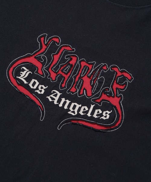 XLARGE(エクストララージ)の「HELL S/S TEE(Tシャツ/カットソー・メンズ・ネイビー/パープル/ブラック・M/S/XL/L)」の10枚目の写真