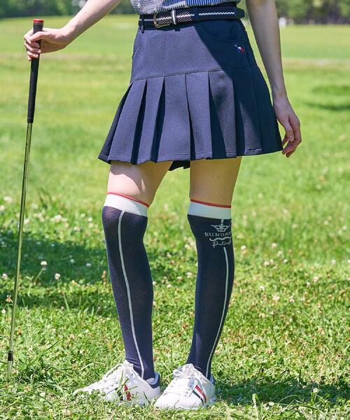 adabat(アダバット)の「【ADABAT NAVY】接触冷感 ダブルクロスプリーツスカート(スカート・レディース・ネイビー/ライトグレー系9・38/40/42)」の14枚目の写真
