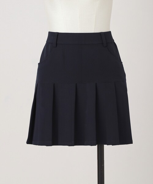 adabat(アダバット)の「【ADABAT NAVY】接触冷感 ダブルクロスプリーツスカート(スカート・レディース・ネイビー/ライトグレー系9・38/40/42)」の21枚目の写真