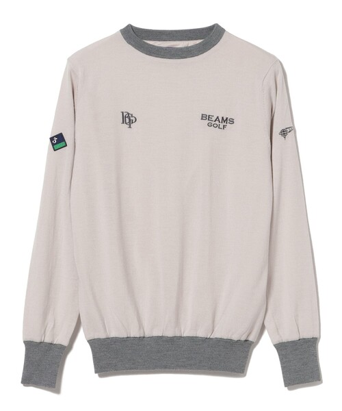 BEAMS GOLF（ビームスゴルフ）の「PL.SFDT_SC_KT.PO（ニット/セーター・メンズ・ホワイト系その他5/サックスブルー・XL/S/L）」の16枚目の写真