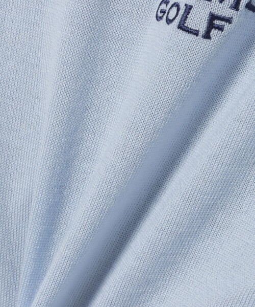 BEAMS GOLF（ビームスゴルフ）の「PL.SFDT_SC_KT.PO（ニット/セーター・メンズ・ホワイト系その他5/サックスブルー・XL/S/L）」の4枚目の写真