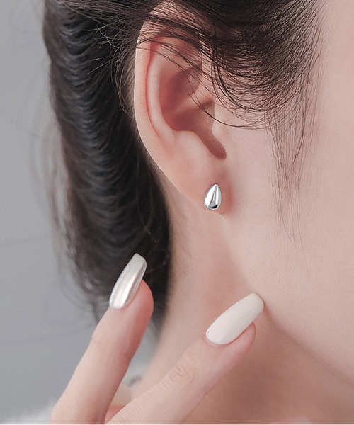 セール】ミニフレンチしずく ピアス 上品小ぶり万能（ピアス（両耳用