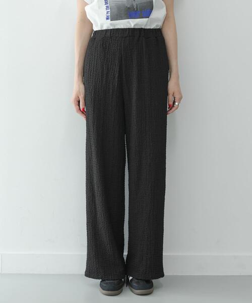 URBAN RESEARCH Sonny Label(アーバンリサーチサニーレーベル)の「ドライタッチワッシャーカットイージーパンツ(その他パンツ・レディース・グリーン系その他/ブラウン/ブラック・FREE)」の10枚目の写真