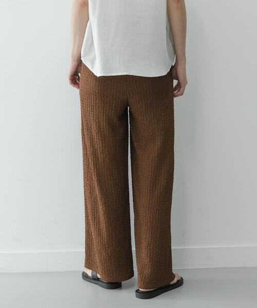 URBAN RESEARCH Sonny Label(アーバンリサーチサニーレーベル)の「ドライタッチワッシャーカットイージーパンツ(その他パンツ・レディース・グリーン系その他/ブラウン/ブラック・FREE)」の17枚目の写真