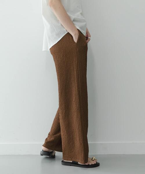 URBAN RESEARCH Sonny Label(アーバンリサーチサニーレーベル)の「ドライタッチワッシャーカットイージーパンツ(その他パンツ・レディース・グリーン系その他/ブラウン/ブラック・FREE)」の18枚目の写真