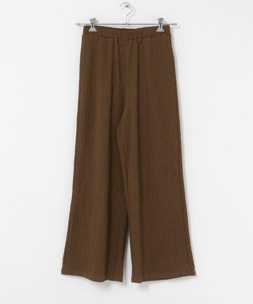 URBAN RESEARCH Sonny Label(アーバンリサーチサニーレーベル)の「ドライタッチワッシャーカットイージーパンツ(その他パンツ・レディース・グリーン系その他/ブラウン/ブラック・FREE)」の22枚目の写真
