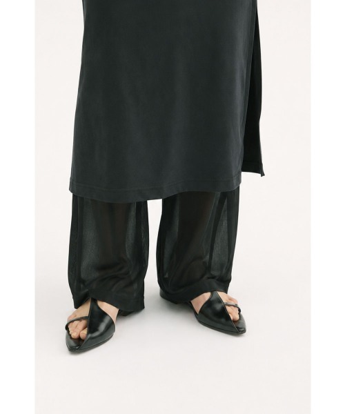 marjour(マージュール)の「SHEER LAYERED PANTS(その他パンツ・レディース・ブラック・L/M)」の5枚目の写真