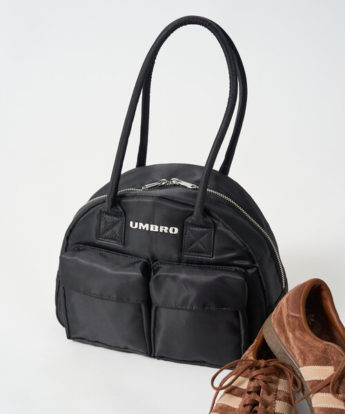 FREAK'S STORE(フリークスストア)の「UMBRO × FREAK'S STORE/アンブロ 別注 ボストンバッグ(ボストンバッグ・レディース・ダークブラウン/ナチュラル/ドット/ブラック・ONE SIZE)」の9枚目の写真