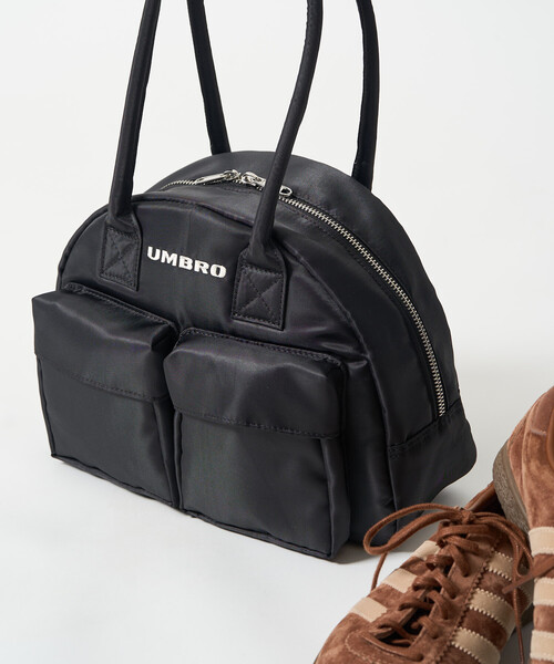FREAK'S STORE(フリークスストア)の「UMBRO × FREAK'S STORE/アンブロ 別注 ボストンバッグ(ボストンバッグ・レディース・ダークブラウン/ナチュラル/ドット/ブラック・ONE SIZE)」の11枚目の写真