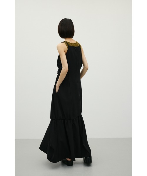 STYLEMIXER(スタイルミキサー)の「ギャザータックキャミワンピース(ワンピース・レディース・グレー/ブラック/ベージュ系その他・MEDIUM/SMALL)」の7枚目の写真
