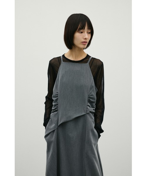 STYLEMIXER(スタイルミキサー)の「ギャザータックキャミワンピース(ワンピース・レディース・グレー/ブラック/ベージュ系その他・MEDIUM/SMALL)」の22枚目の写真