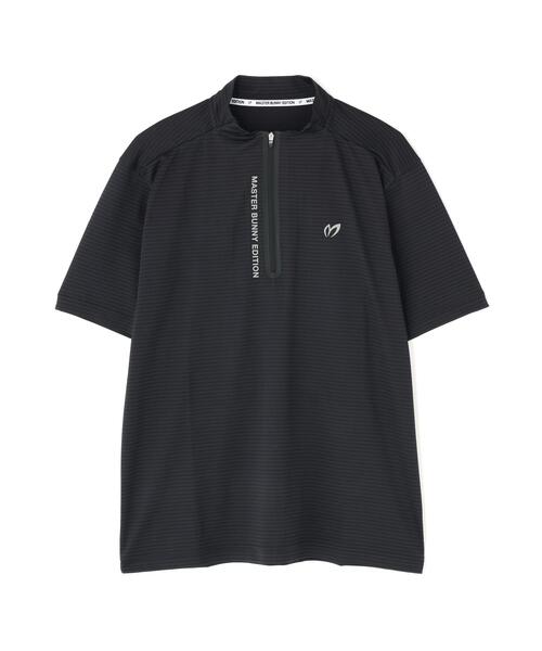MASTER BUNNY EDITION(マスターバニーエディション)の「【MASTER BUNNY EDITION】ドビーワッフル半袖ハーフジップカットソー(Tシャツ/カットソー・メンズ・ホワイト/ブラック/オレンジ・MEDIUM/X-LARGE/LARGE)」の18枚目の写真