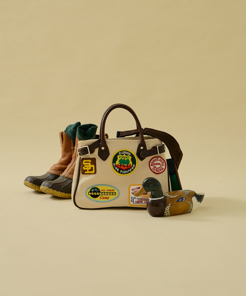 HERITAGE LEATHER(ヘリテージレザー)の「HERITAGE LEATHER / ヘリテージレザー 別注 レザー HL 25-アイボリー(トートバッグ・メンズ・アイボリー・FREE)」の1枚目の写真