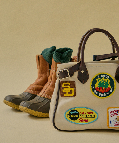 HERITAGE LEATHER(ヘリテージレザー)の「HERITAGE LEATHER / ヘリテージレザー 別注 レザー HL 25-アイボリー(トートバッグ・メンズ・アイボリー・FREE)」の2枚目の写真