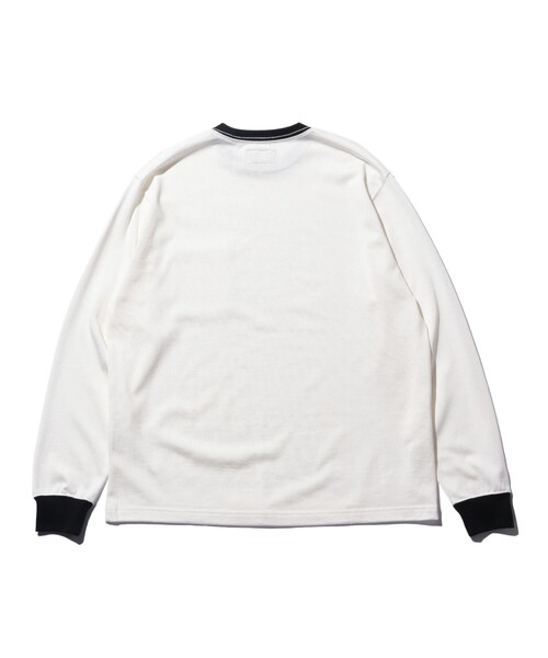 BEAMS PLUS(ビームスプラス)の「Pocket Tee 2 Tone(Tシャツ/カットソー・メンズ・ネイビー/オリーブ/ホワイト・SMALL/MEDIUM/X-LARGE/LARGE/XX-LARGE)」の5枚目の写真