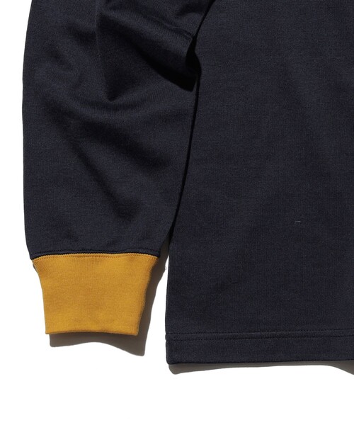 BEAMS PLUS(ビームスプラス)の「Pocket Tee 2 Tone(Tシャツ/カットソー・メンズ・ネイビー/オリーブ/ホワイト・SMALL/MEDIUM/X-LARGE/LARGE/XX-LARGE)」の20枚目の写真