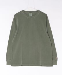 【JEMORGAN / ジェイモーガン】ピグメント クルーネック ロングスリーブTシャツ