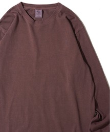 【JEMORGAN / ジェイモーガン】ピグメント クルーネック ロングスリーブTシャツ