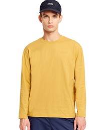 AIGLE（エーグル）の「抗菌防臭 吸水速乾 オーガニックコットン ワンポイントロゴ ロングスリーブTシャツ（Tシャツ/カットソー）」