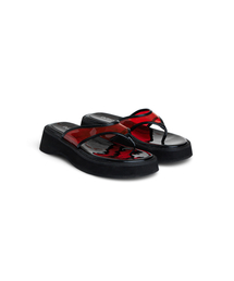 JELLY FLIP FLOP IN RED